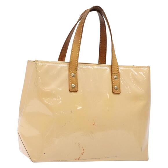 LOUIS VUITTON Monogram Vernis Reade PM Bag Marshmallow Pink M91306 - Picture 1 of 12